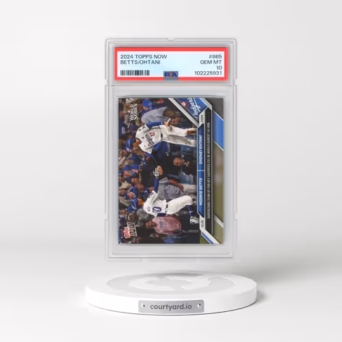 2024 Topps Now #865 Mookie Betts/Shohei Ohtani (PSA 10 GEM MINT)