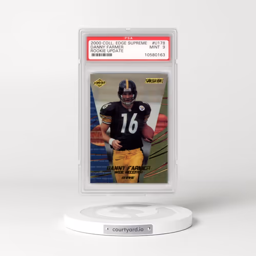2000 Collector's Edge Supreme #U178 Danny Farmer - Rookie Update (PSA 9 MINT)
