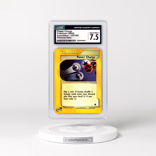 2002 Expedition #147 Power Charge - Holo e-Card Symbol (CGC 7.5 NM+)