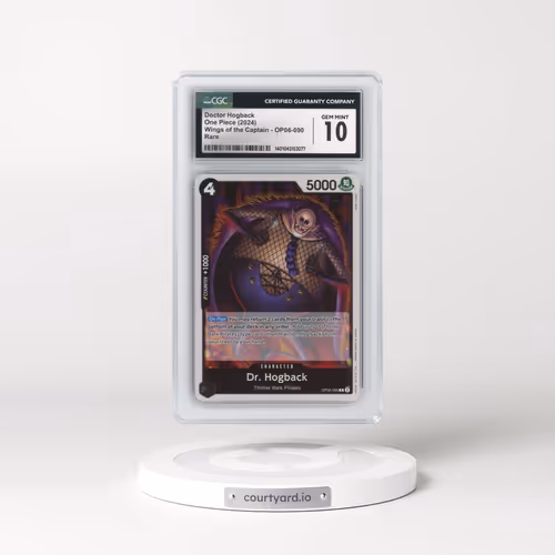 2024 Wings of the Captain (OP-06) - English #OP06-090 Doctor Hogback (CGC 10 GEM MINT)