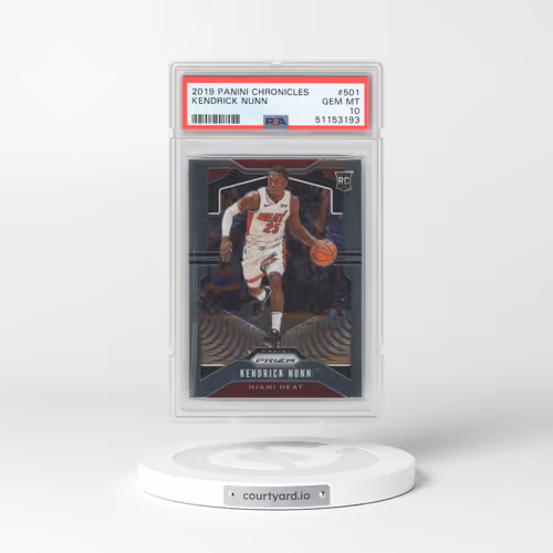 2019 Panini Chronicles #501 Kendrick Nunn (PSA 10 GEM MINT)