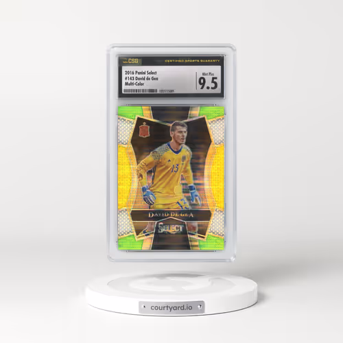 2016 Panini Select  #143 David de Gea - Multi-Color (CSG 9.5 MINT+)
