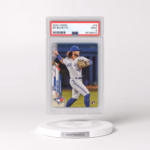 2020 Topps #78 Bo Bichette (PSA 9 MINT)