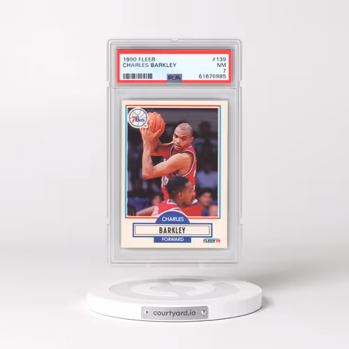 1990 Fleer #139 Charles Barkley (PSA 7 NM)