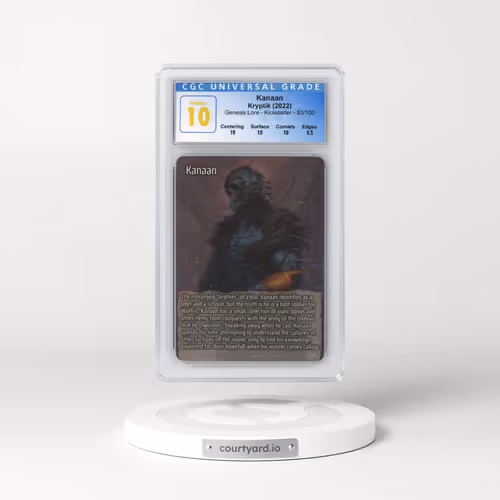 2022 Kryptik Genesis Lore - Kicks - #83/100 Kanaan (CGC 10 PRISTINE)
