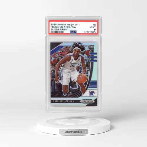 2020 Panini Prizm Draft Picks #8 Precious Achiuwa - Silver Prizm (PSA 9 MINT)