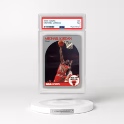 1990 Hoops #65 Michael Jordan (PSA 7 NM)