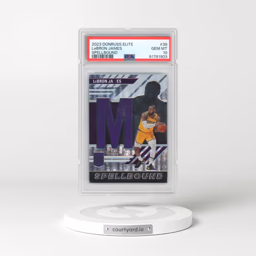 2023 Panini Donruss Elite Spellbound #38 LeBron James (PSA 10 GEM MINT)