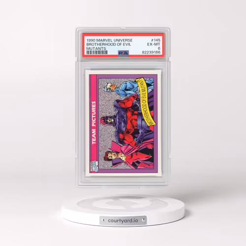 1990 Marvel Universe #145 Brotherhood of Evil Mutants (PSA 6 EX-MT)