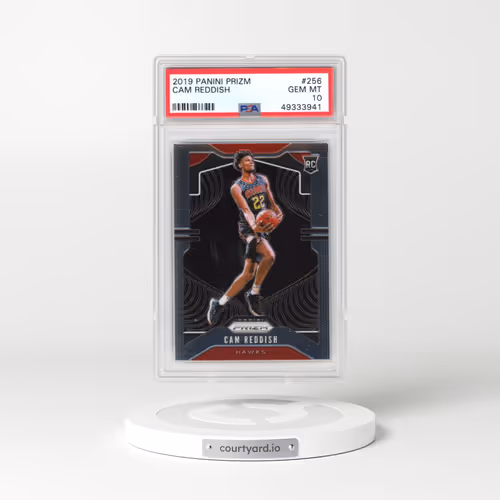 2019 Panini Prizm #256 Cam Reddish (PSA 10 GEM MINT)