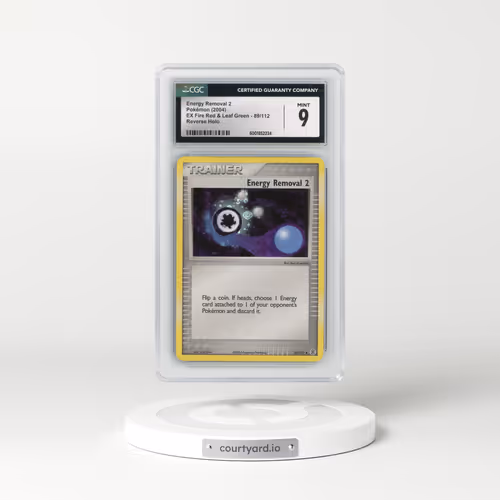 2004 EX Fire Red & Leaf Green #89/112 Energy Removal 2 - Reverse Holo (CGC 9 MINT)