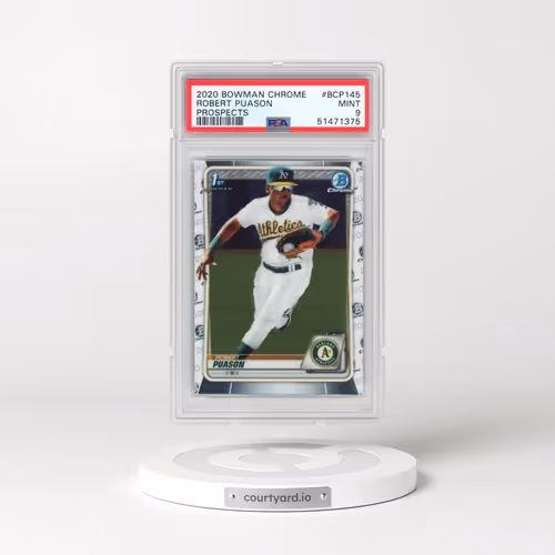 2020 Bowman Chrome Prospects #BCP145 Robert Puason (PSA 9 MINT)