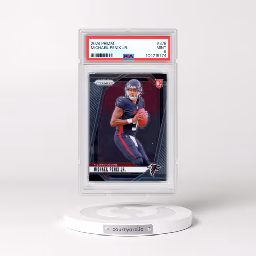 2024 Panini Prizm #378 Michael Penix Jr. (PSA 9 MINT)