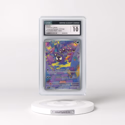 2023 Temporal Forces - TEF EN #177/162 Gastly - Illustration Rare (CGC 10 GEM MINT)