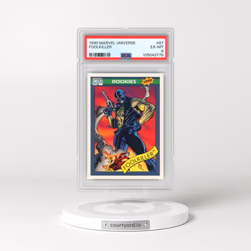 1990 Marvel Universe #87 Foolkiller (PSA 6 EX-MT)