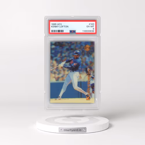 1995 Sportflix/UC3 #143 Kenny Lofton (PSA 6 EX-MT)