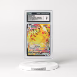 2017 Black Star Promos - Sword & Shield #SWSH286 Pikachu VMAX - Holo Crown Zenith Special Collection (CGC 9 MINT)