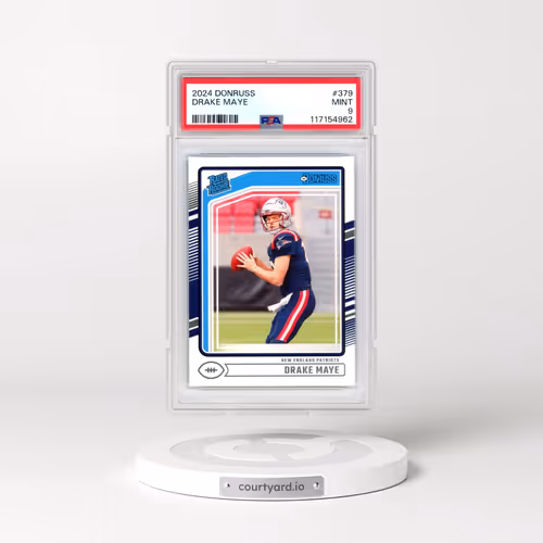 2024 Panini Donruss #379 Drake Maye (PSA 9 MINT)