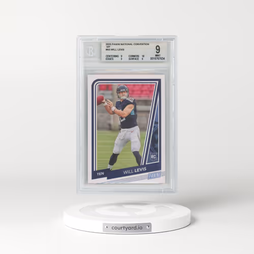 2023 Panini National Convention VIP #N3 Will Levis (BGS 9 MINT)