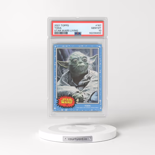 2021 Topps Star Wars Living #167 Yoda (PSA 10 GEM MINT)