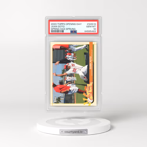 2020 Topps Opening Day #SHS19 Juan Soto - Spring Has Sprung (PSA 10 GEM MINT)