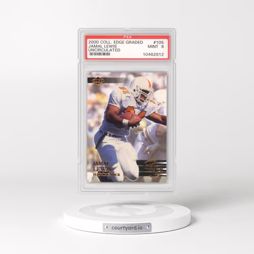 2000 Collector's Edge Graded #105 Jamal Lewis - Uncirculated (PSA 9 MINT)
