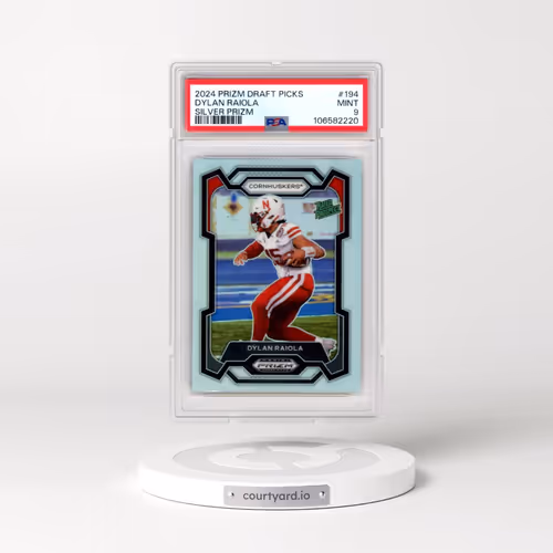 2024 Panini Prizm Draft Picks #194 Dylan Raiola - Silver Prizm (PSA 9 MINT)