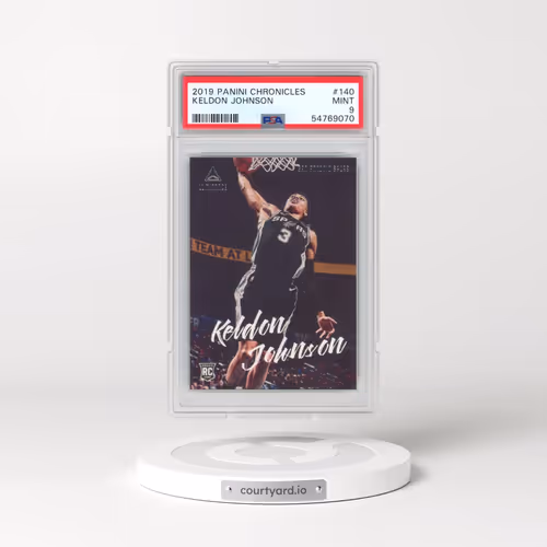 2019 Panini Chronicles #140 Keldon Johnson (PSA 9 MINT)