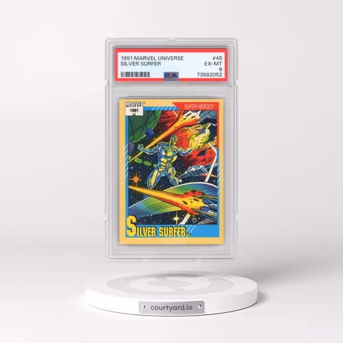 1991 Marvel Universe #45 Silver Surfer (PSA 6 EX-MT)