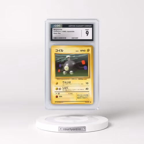1996 Base Set #81 Magnemite (CGC 9 MINT)
