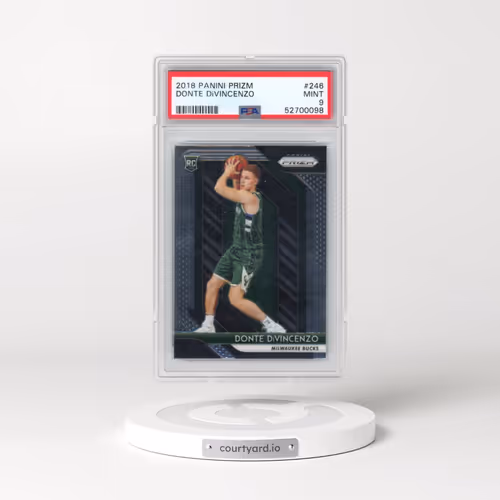 2018 Panini Prizm #246 Donte DiVincenzo (PSA 9 MINT)