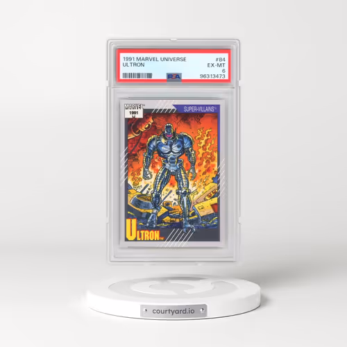 1991 Marvel Universe #84 Ultron (PSA 6 EX-MT)