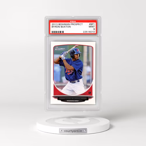 2013 Bowman Prospect #BP1 Byron Buxton (PSA 9 MINT)