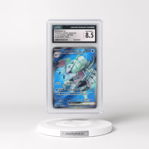 2023 Ancient Roar #081/066 Golisopod ex - Super Rare Holo (CGC 8.5 NM-MT+)