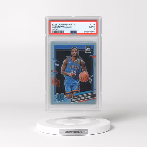 2023 Panini Donruss Optic #218 Cason Wallace - Holo (PSA 9 MINT)