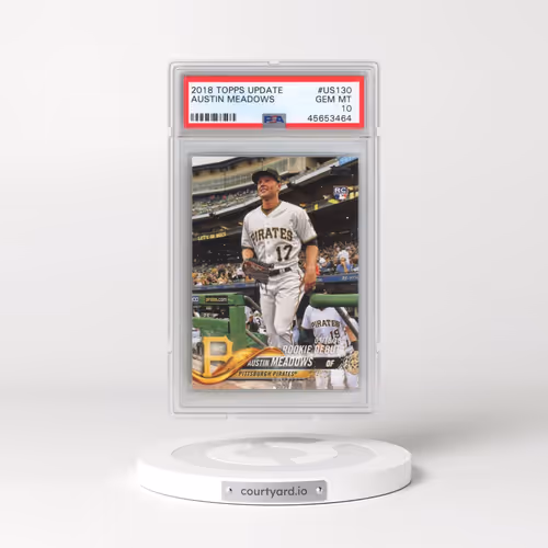 2018 Topps Update #US130 Austin Meadows (PSA 10 GEM MINT)