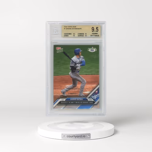 2024 Topps Now #1 Shohei Ohtani (BGS 9.5 GEM MINT)