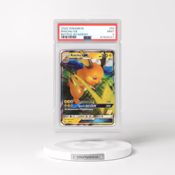 2020 Pokémon Battle Academy #60 Raichu GX - Holo (PSA 9 MINT)