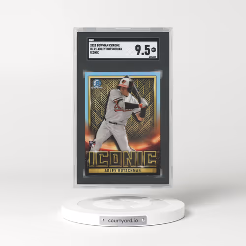 2023 Bowman Chrome #BI-21 Adley Rutschman - Iconic (SGC 9.5 MINT+)