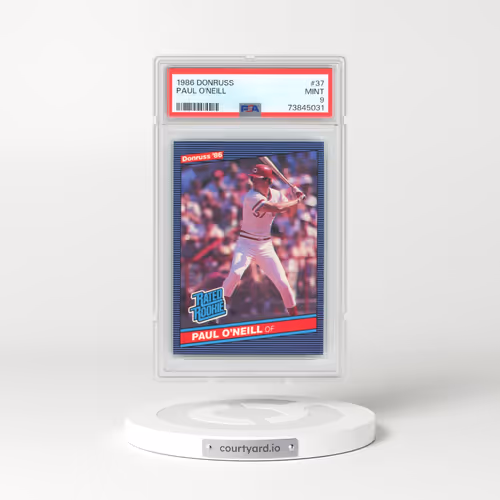 1986 Donruss #37 Paul O'Neill (PSA 9 MINT)