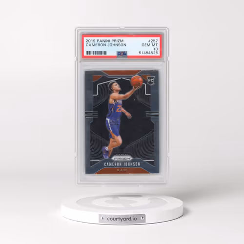 2019 Panini Prizm #257 Cameron Johnson (PSA 10 GEM MINT)