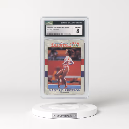 1991 Impel U.S. Olympic Hall of Fame #27 Mary Lou Retton (CGC 8 NM-MT)
