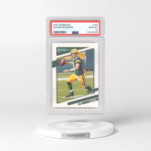 2021 Panini Donruss #155 Aaron Rodgers (PSA 10 GEM MINT)