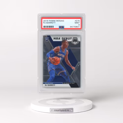 2019 Panini Mosaic #270 RJ Barrett (PSA 9 MINT)