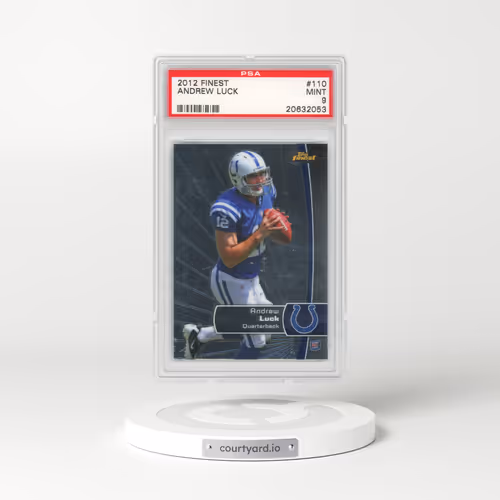 2012 Finest #110 Andrew Luck (PSA 9 MINT)
