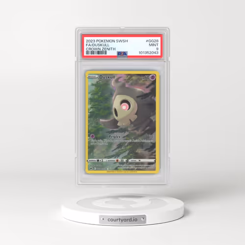 2023 Pokémon Sword and Shield Crown Zenith #GG28 Duskull - Full Art (PSA 9 MINT)
