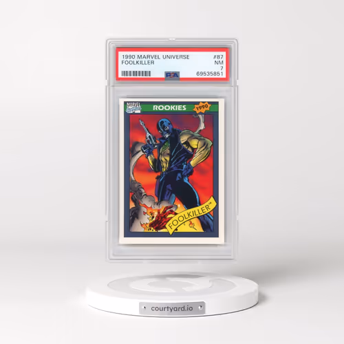 1990 Marvel Universe #87 Foolkiller (PSA 7 NM)