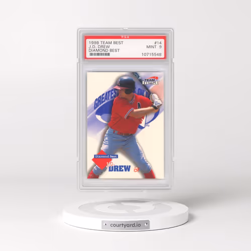 1998 Team Best Diamond Best #14 J.D. Drew (PSA 9 MINT)
