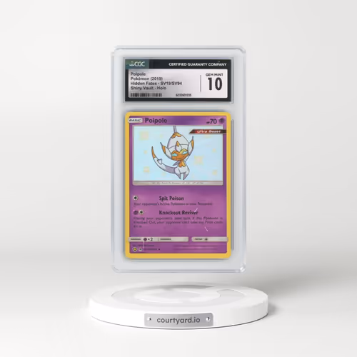 2019 Hidden Fates #SV19/SV94 Poipole - Holo (CGC 10 GEM MINT)