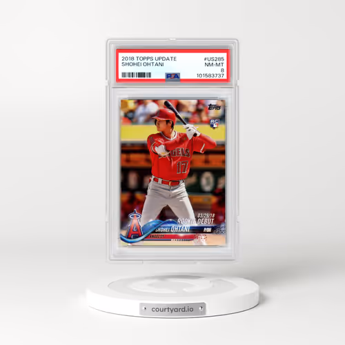 2018 Topps Update #US285 Shohei Ohtani (PSA 8 NM-MT)
